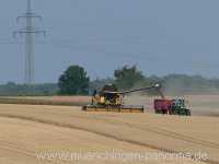 Getreide-Ernte Landwirtschaft Münchingen Bild40