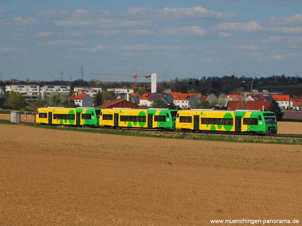 Strohgäu-Bahn Umgebung Münchingen Bild24